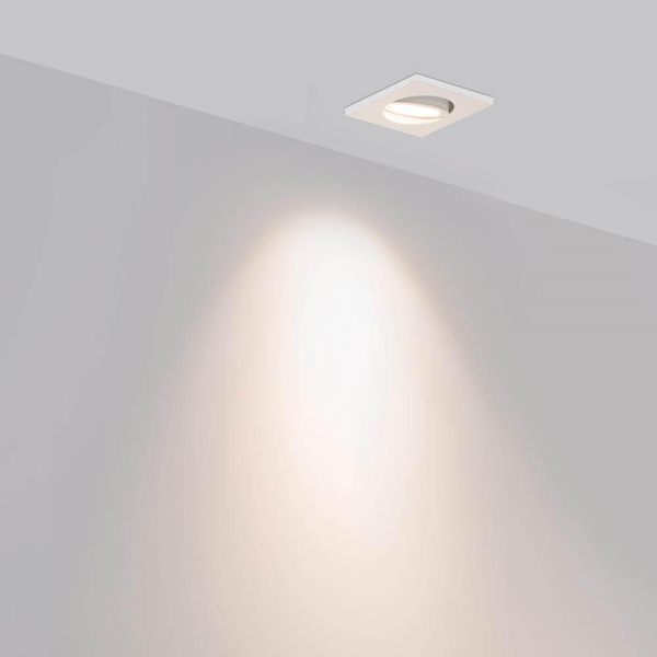Мебельный светодиодный светильник Arlight LTM-S60x60WH 3W White 30deg 014925 Мебельный светодиодный светильник Arlight LTM-S60x60WH 3W White 30deg 014925