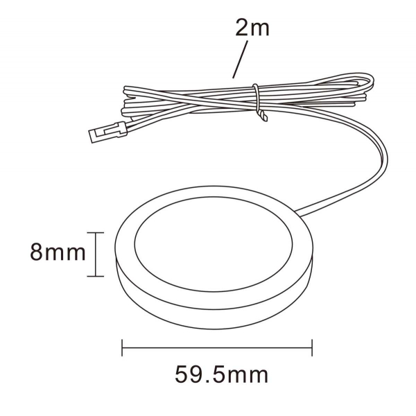 Светильник накладной мебельный 12V Mobiled Lightstar 036230