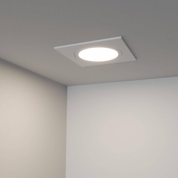 Мебельный светодиодный светильник Arlight LTM-S60x60WH-Frost 3W White 110deg 020763 Мебельный светодиодный светильник Arlight LTM-S60x60WH-Frost 3W White 110deg 020763