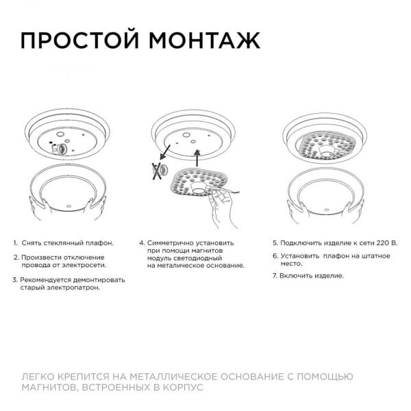 Светодиодный модуль Apeyron 02-55 Светодиодный модуль Apeyron 02-55