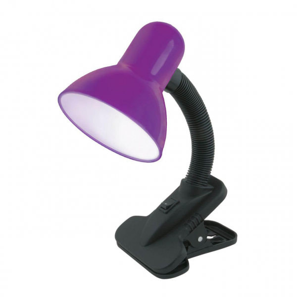 Настольная лампа Uniel TLI-222 Violett E27 09408 Настольная лампа Uniel TLI-222 Violett E27 09408