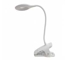 Настольная светодиодная лампа на прищепке Uniel ULM-D601 8W/3000-6000K/DIM White UL-00011094