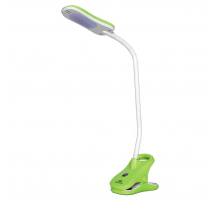 Настольная светодиодная лампа на прищепке Gerhort BL1238 GREEN