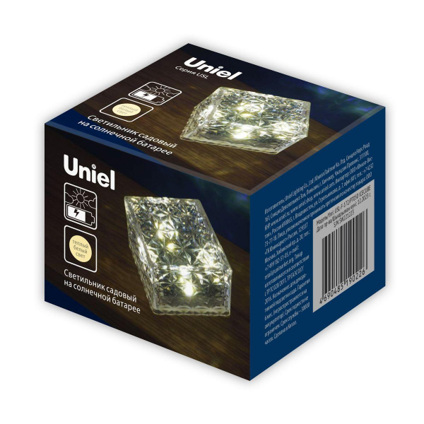 Светильник на солнечных батареях Uniel USL-F-172/PT050 Icecube UL-00011750 Светильник на солнечных батареях Uniel USL-F-172/PT050 Icecube UL-00011750