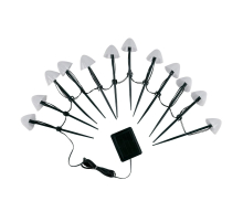 Светильник на солнечных батареях Uniel USL-S-830/PM020 Multicolor Mushrooms Set12 UL-00011676