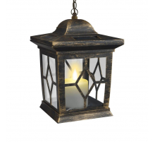 Подвесной светильник на солнечных батареях Uniel USL-S-180/PT220 Bronze lantern 10227