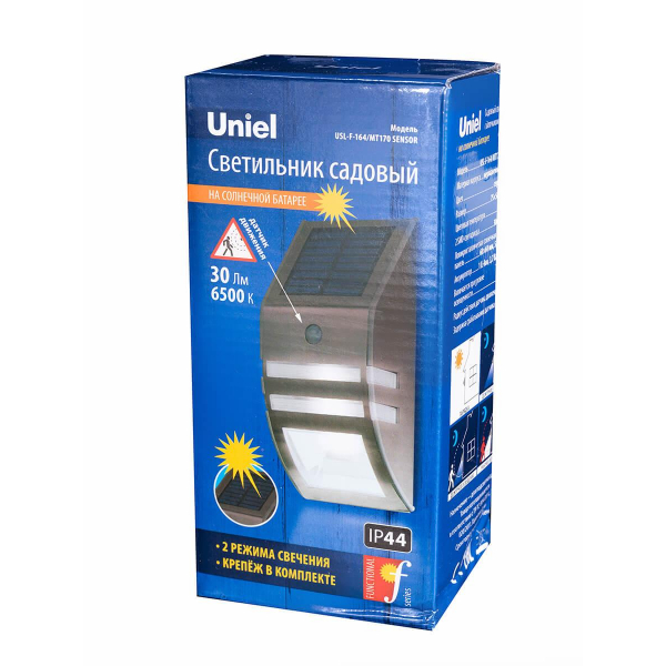 Светильник на солнечных батареях Uniel Functional USL-F-164/MT170 Sensor UL-00003135 Светильник на солнечных батареях Uniel Functional USL-F-164/MT170 Sensor UL-00003135