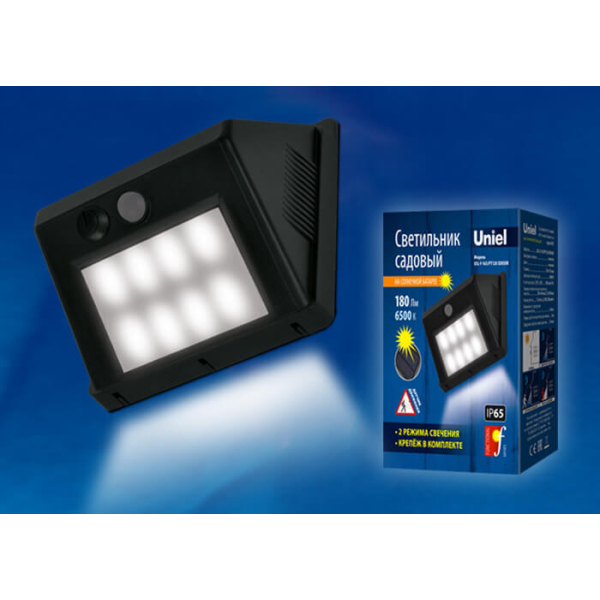 Светильник на солнечных батареях Uniel Functional USL-F-163/PT120 Sensor UL-00003134