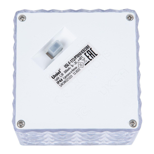 Светильник на солнечных батареях Uniel USL-F-172/PT050 Icecube UL-00011750 Светильник на солнечных батареях Uniel USL-F-172/PT050 Icecube UL-00011750