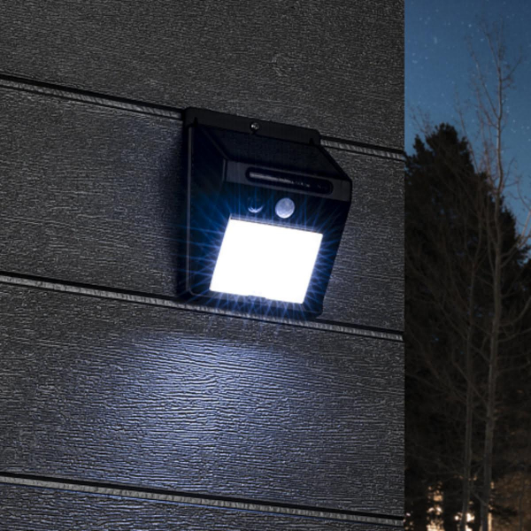 Архитектурный настенный светодиодный светильник Duwi Solar LED на солнеч. бат. с датчиком движ. 25012 8 Архитектурный настенный светодиодный светильник Duwi Solar LED на солнеч. бат. с датчиком движ. 25012 8