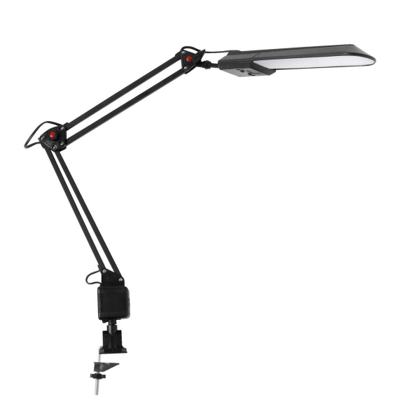 Настольная светодиодная лампа на струбцине Kanlux HERON II LED B 27602 Настольная светодиодная лампа на струбцине Kanlux HERON II LED B 27602