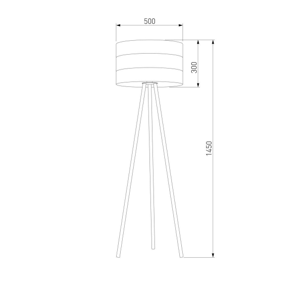 Торшер TK Lighting 5053 Tago Black Торшер TK Lighting 5053 Tago Black