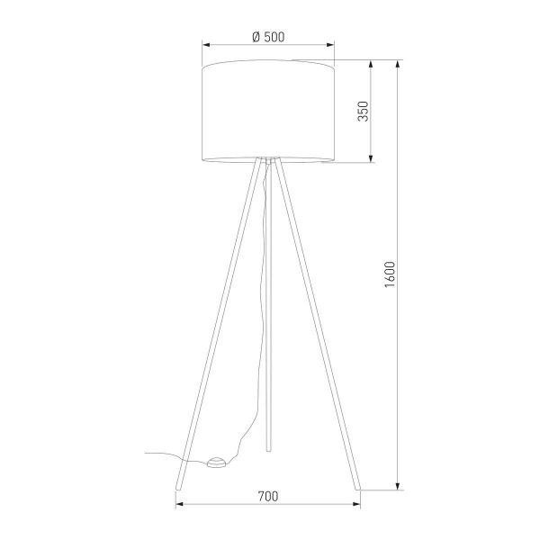 Торшер TK Lighting 16032 Umberto Торшер TK Lighting 16032 Umberto