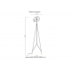Торшер Crystal Lux KRUS PT1.2 BLACK