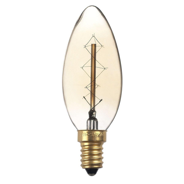 Лампа накаливания Jazzway E14 40W золотистая 2858290 Лампа накаливания Jazzway E14 40W золотистая 2858290
