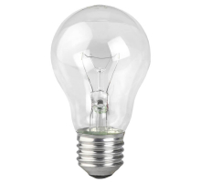 Лампа накаливания ЭРА E27 60W 2700K прозрачная A50 60-230-E27 (гофра) Б0039118