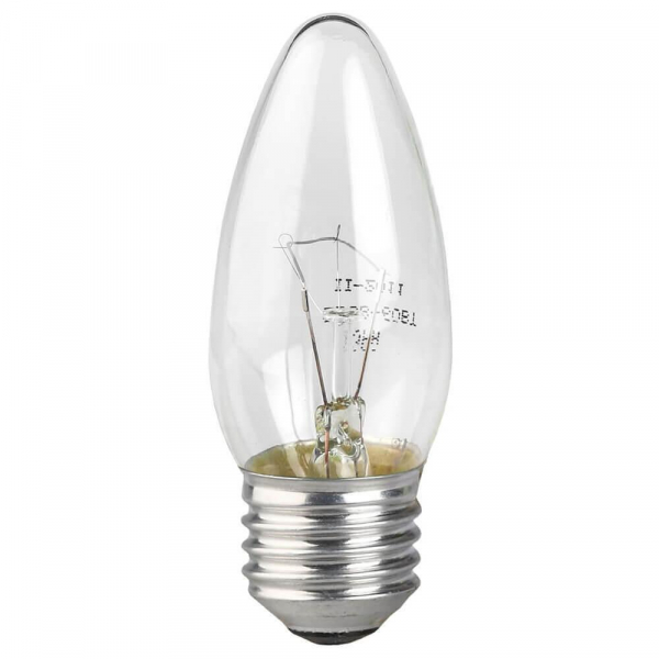 Лампа накаливания ЭРА E27 60W 2700K прозрачная ДС 60-230-E27-CL Б0039130 Лампа накаливания ЭРА E27 60W 2700K прозрачная ДС 60-230-E27-CL Б0039130
