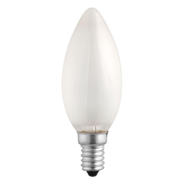 Лампа накаливания Jazzway E14 40W 2700K матовая 3320515 Лампа накаливания Jazzway E14 40W 2700K матовая 3320515