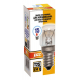 Лампа накаливания для холодильника Jazzway E14 15W 2700K прозрачная 3329143
