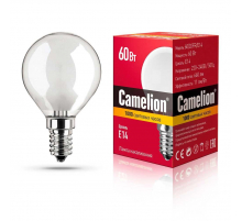 Лампа накаливания Camelion E14 60W 60/D/FR/E14 9870