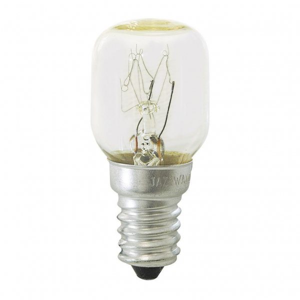 Лампа накаливания для холодильника Jazzway E14 15W 2700K прозрачная 3329143 Лампа накаливания для холодильника Jazzway E14 15W 2700K прозрачная 3329143