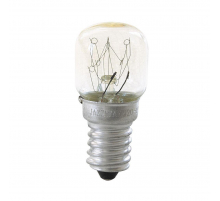 Лампа накаливания для духовки Jazzway E14 15W 2700K прозрачная 3329136