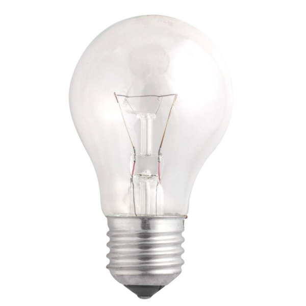 Лампа накаливания Jazzway E27 40W 2700K прозрачная 3326623 Лампа накаливания Jazzway E27 40W 2700K прозрачная 3326623