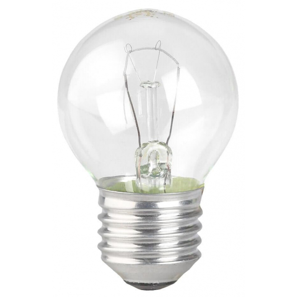 Лампа накаливания ЭРА E27 40W прозрачная ДШ 40-230-E27-CL Б0039137