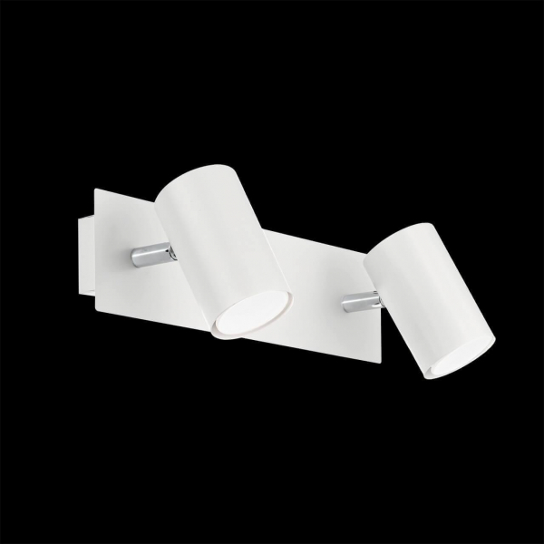 Спот Ideal Lux Spot AP2 Bianco 156736 Спот Ideal Lux Spot AP2 Bianco 156736