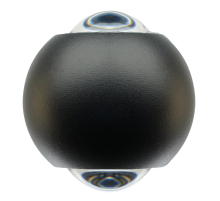 Светодиодный светильник стационарный Feron AL51 2*1W 4000K черный 51130