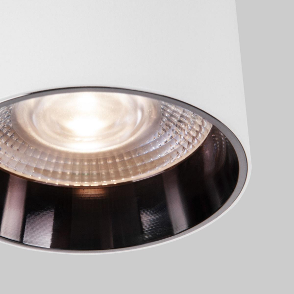 Накладной светодиодный светильник Elektrostandard Orson 25034/LED 10W 4200K белый/чёрный жемчуг a062929 Накладной светодиодный светильник Elektrostandard Orson 25034/LED 10W 4200K белый/чёрный жемчуг a062929
