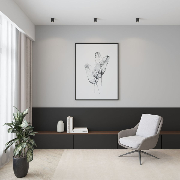 Потолочный светильник Denkirs DK3110-BK