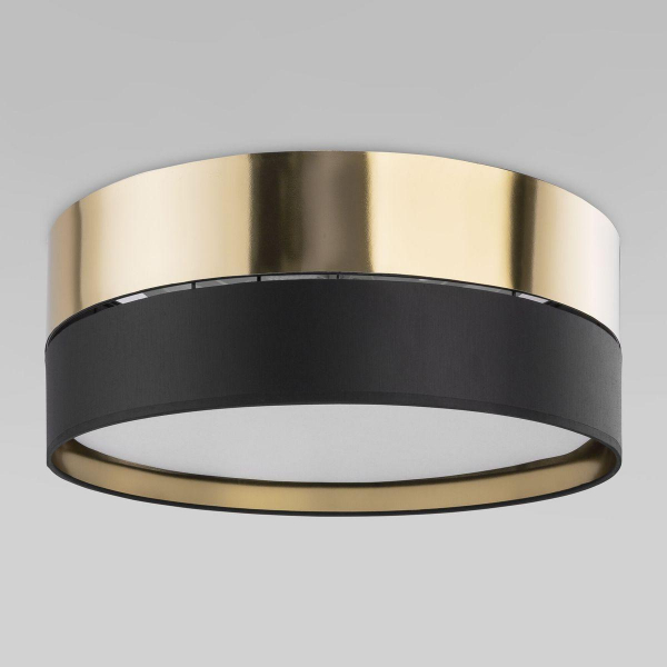 Потолочный светильник TK Lighting 4180 Hilton Black Gold Потолочный светильник TK Lighting 4180 Hilton Black Gold
