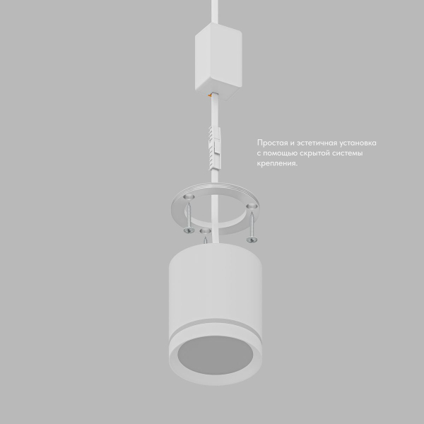 Накладной светодиодный светильник Denkirs DK4013-WH