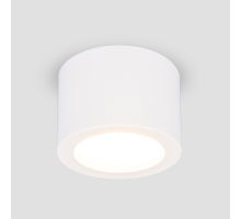 Потолочный светодиодный светильник Elektrostandard DLR026 6W 3000K белый матовый a063935