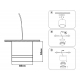 Потолочный светильник Ambrella Light Techno Spot GX Standard tech TN5245
