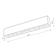 Накладной светильник Nowodvorski Midi Led White 10053