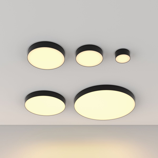 Потолочный светодиодный светильник Maytoni Technical Zon C032CL-12W2.7K-RD-B Потолочный светодиодный светильник Maytoni Technical Zon C032CL-12W2.7K-RD-B