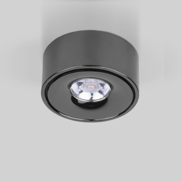 Накладной светодиодный светильник Elektrostandard Glide 25100/Led черный жемчуг a059330 Накладной светодиодный светильник Elektrostandard Glide 25100/Led черный жемчуг a059330