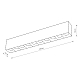 Накладной светильник Nowodvorski Midi Led Black 10060