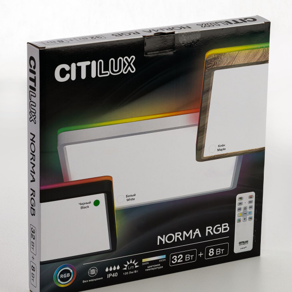 Потолочный светодиодный светильник Citilux Norma CL749K301 Потолочный светодиодный светильник Citilux Norma CL749K301