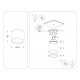 Потолочный светильник Ambrella light Techno Spot IP Protect TN6550