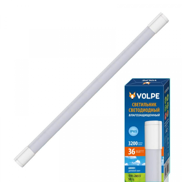 Потолочный светодиодный светильник Volpe ULT-Q218 36W/DW IP65 White UL-00002582 Потолочный светодиодный светильник Volpe ULT-Q218 36W/DW IP65 White UL-00002582