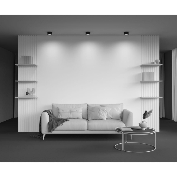 Потолочный светодиодный светильник Maytoni Technical Glare C091CL-12W4K-B Потолочный светодиодный светильник Maytoni Technical Glare C091CL-12W4K-B