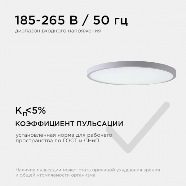 Потолочный светодиодный светильник Apeyron Spin 18-125 Потолочный светодиодный светильник Apeyron Spin 18-125