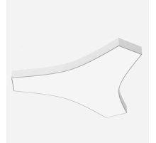 Потолочный светодиодный светильник Siled Unity 7372830