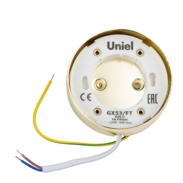 Потолочный светильник Uniel GX53/FT Gold 10 Prom UL-00004147 Потолочный светильник Uniel GX53/FT Gold 10 Prom UL-00004147