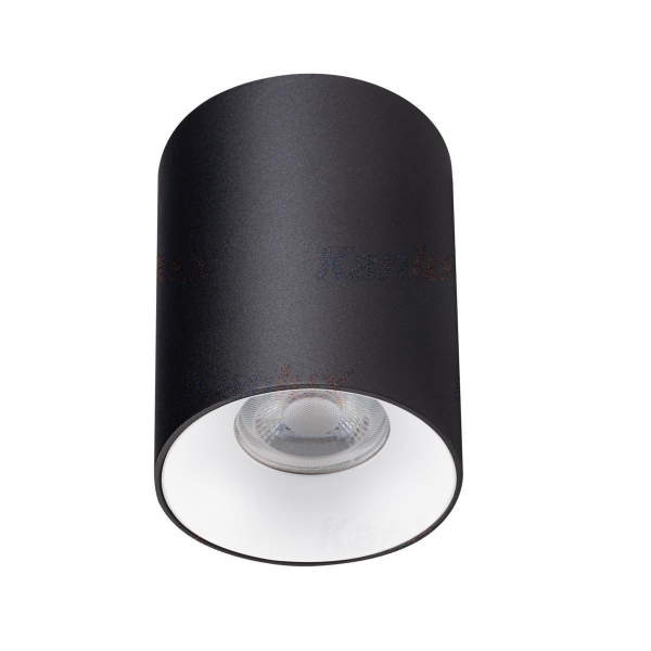 Накладной точечный светильник Kanlux RITI GU10 B/W 27568 Накладной точечный светильник Kanlux RITI GU10 B/W 27568