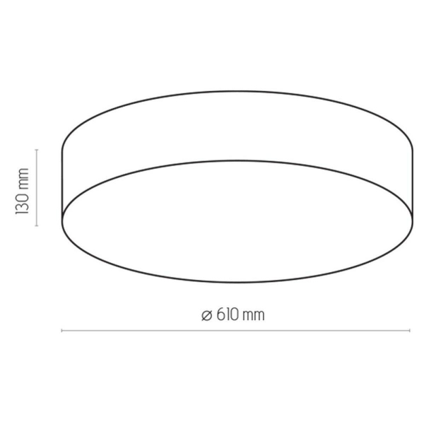Потолочный светильник TK Lighting 1581 Rondo White Потолочный светильник TK Lighting 1581 Rondo White