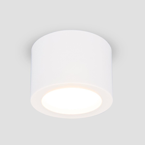 Потолочный светодиодный светильник Elektrostandard DLR026 6W 4200K белый матовый a040440